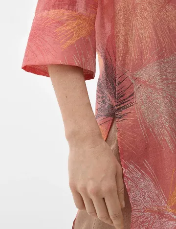Rochie de plaja s.Oliver, roz pudra