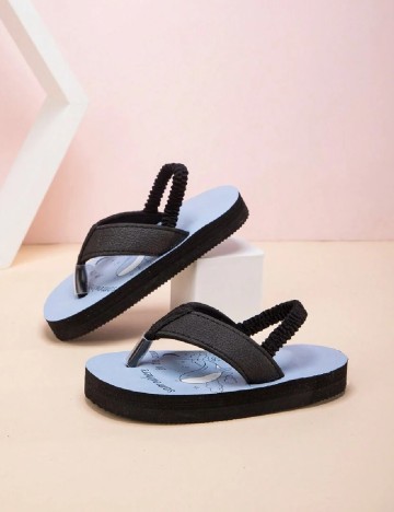 Sandale Shein Kids, negru/albastru