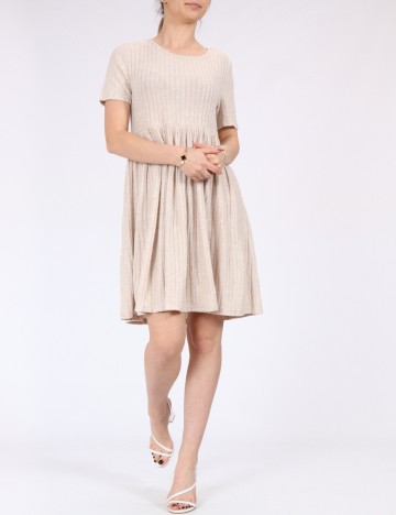 Rochie scurta SHEIN, crem