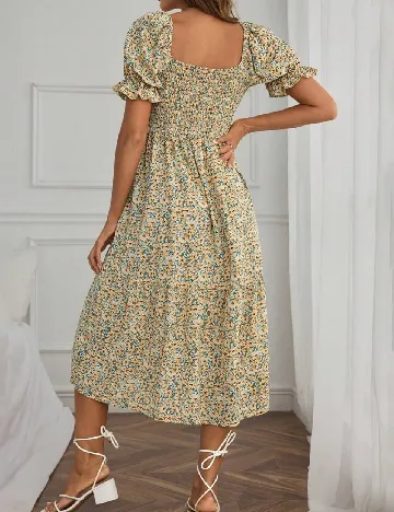 Rochie medie SHEIN Maternity, floral print Floral print