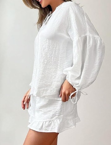 Compleu SHEIN, alb