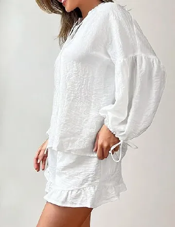 Compleu SHEIN, alb Alb