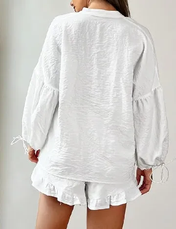 Compleu SHEIN, alb Alb