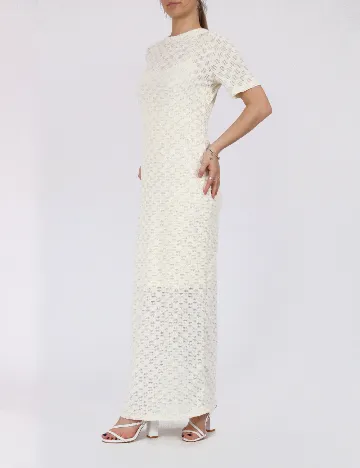 Rochie lunga Vero Moda, crem