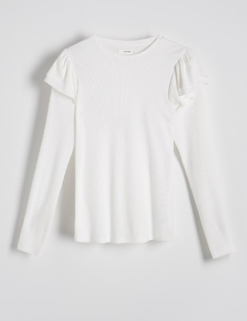 Bluza Reserved, alb