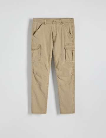 Pantaloni Reserved, bej