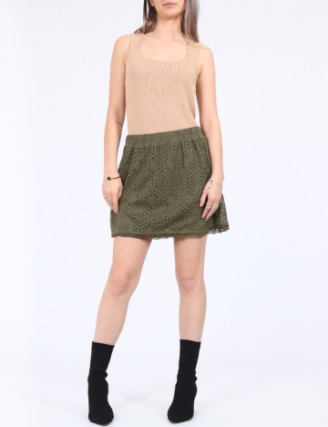 Fusta Vero Moda, verde
