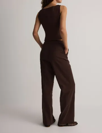 Pantaloni Reserved, maro Maro