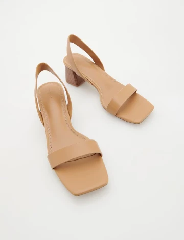 Sandale Reserved, maro Maro