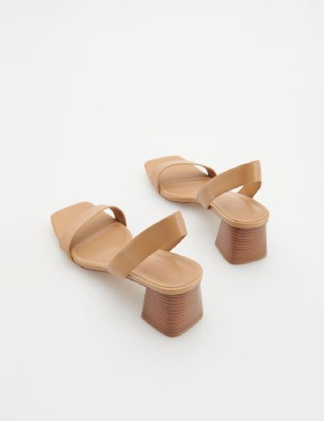 Sandale Reserved, maro