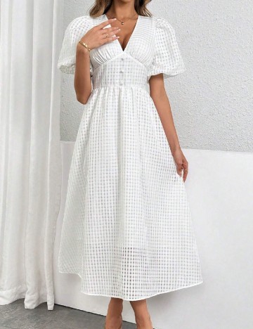 Rochie lunga SHEIN, alb