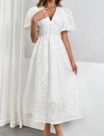 Rochie lunga SHEIN, alb