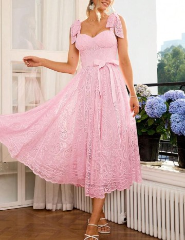 Rochie medie SHEIN, roz