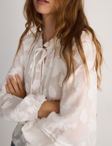 Bluza Reserved, alb