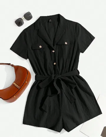 Salopeta SHEIN, negru Negru
