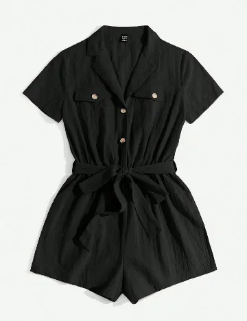 Salopeta SHEIN, negru Negru