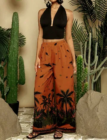 Pantaloni SHEIN, portocaliu Portocaliu
