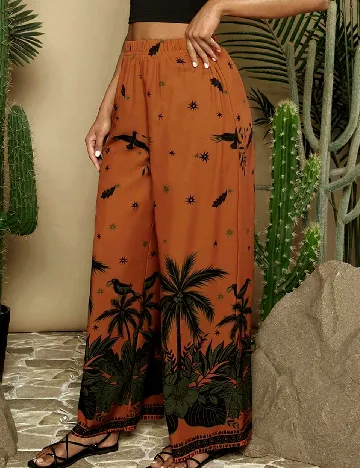 Pantaloni SHEIN, portocaliu Portocaliu