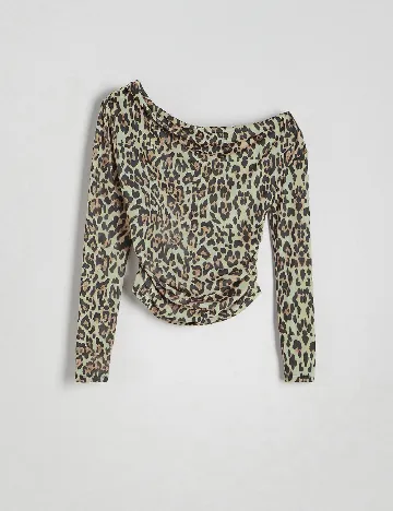 Bluza Reserved, animal print