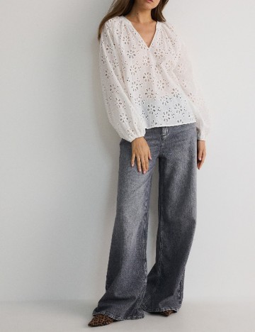 Bluza Reserved, alb