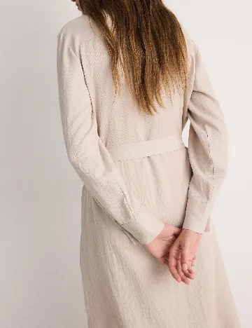 Rochie medie Reserved, crem Crem