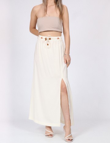 Fusta Vero Moda, crem