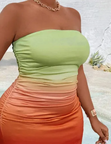 Rochie lunga SHEIN CURVE, mix culori Mix culori