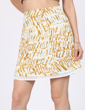Fusta Vero Moda, mix culori
