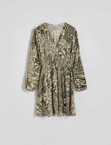 Rochie scurta Reserved, verde