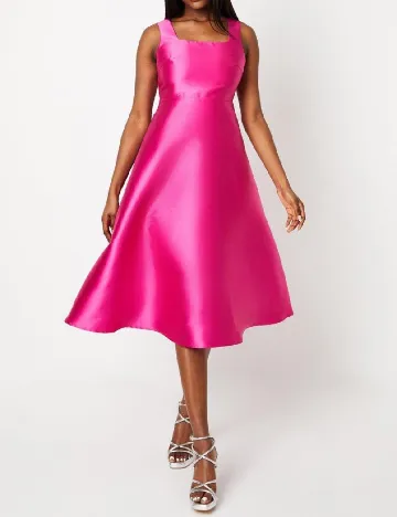 Rochie medie model PETITE Coast, roz