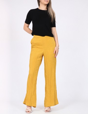 Pantaloni Vero Moda, galben