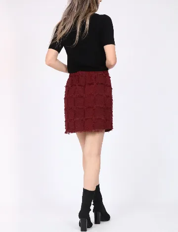 Fusta Vero Moda, visiniu Rosu