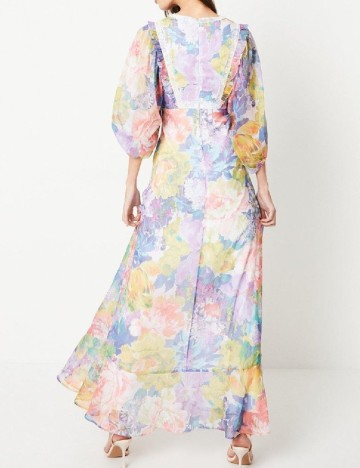 Rochie lunga Coast, mix culori