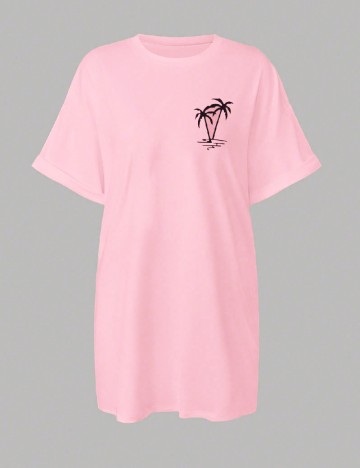 Rochie scurta SHEIN, roz