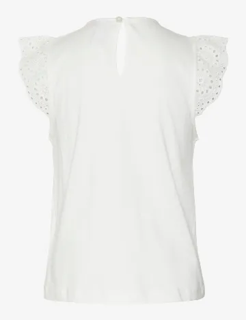 Maiou Vero Moda Kids, alb