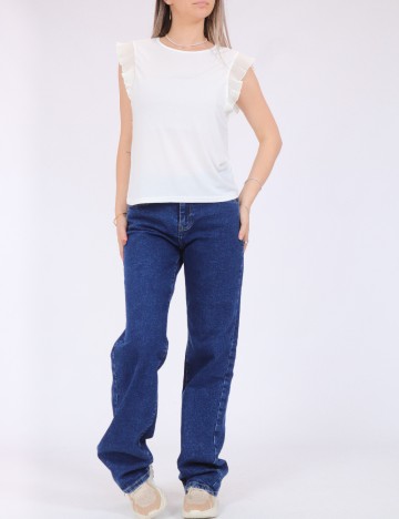 Bluza Jacqueline de Yong, alb