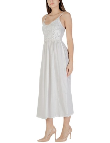 Rochie medie Vero Moda, alb