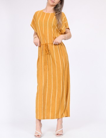 Rochie lunga Vero Moda, mustar