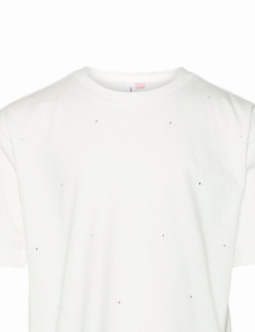 Tricou Vero Moda Kids, alb