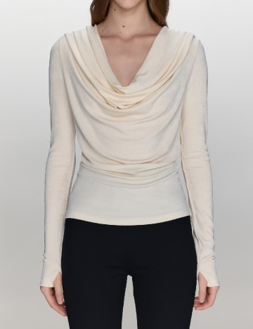 Bluza Reserved, ecru