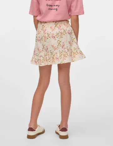 Fusta Vero Moda Kids, crem