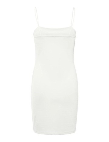 Rochie scurta Pieces, alb
