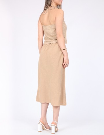 Top Pieces, maro deschis