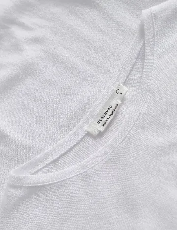 Bluza Reserved, alb