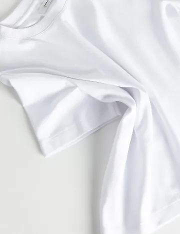 Tricou Reserved, alb