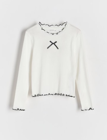 Bluza Reserved, alb