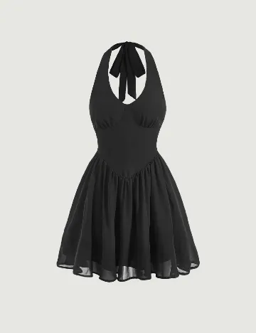 Rochie scurta SHEIN, negru Negru