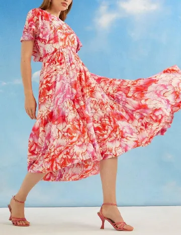 Rochie medie Coast, floral Floral print
