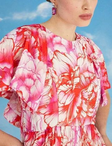 Rochie medie Coast, floral Floral print