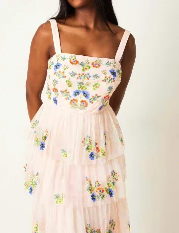 Rochie medie Coast, roz pal
